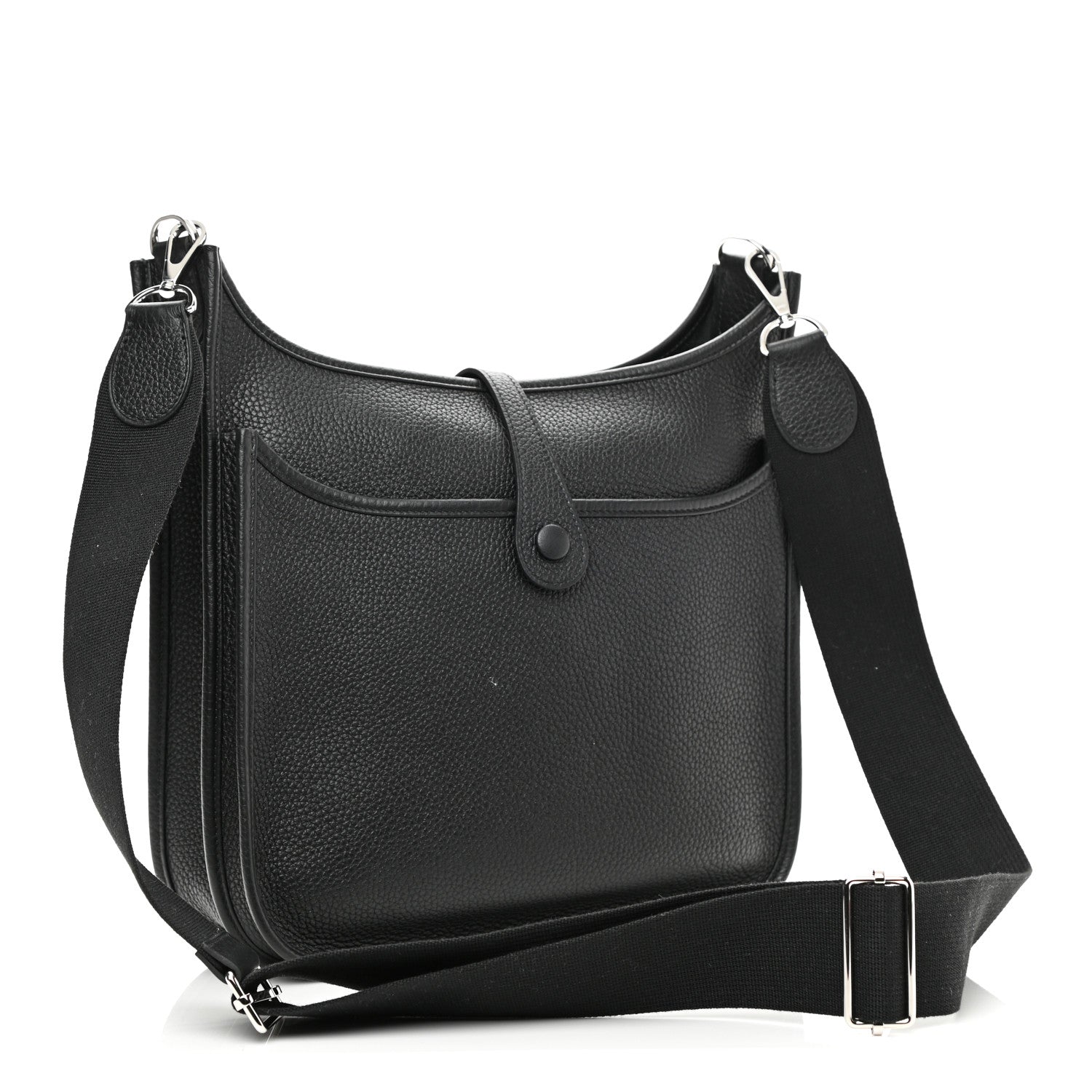 Hermes Taurillon Clemence Evelyne III PM Black 2 of 10