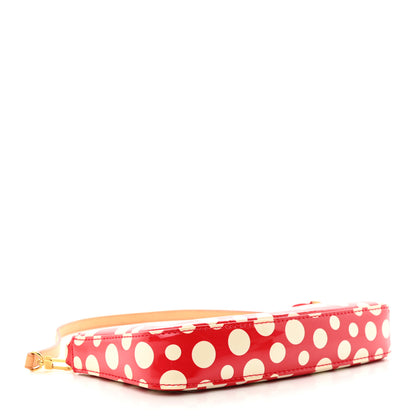 Louis Vuitton Vernis Kusama Infinity Dots Pochette Accessories Red 4 of 15