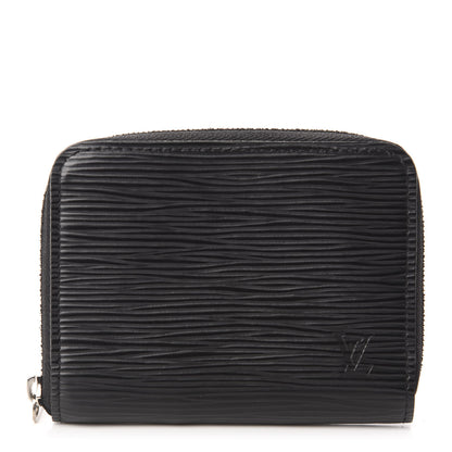 Louis Vuitton Epi Zippy Coin Purse Black 1 of 6
