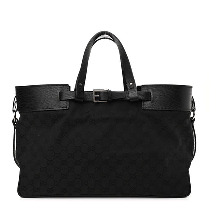 Gucci Monogram Large Tote Black 1 of 10