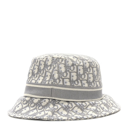 Christian Dior Oblique Bucket Hat 59 Grey 4 of 7