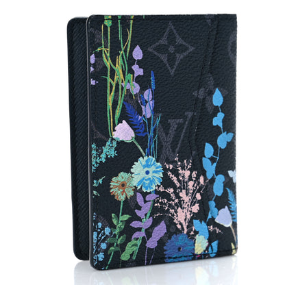 Louis Vuitton Monogram Eclipse Flower Print Pocket Organizer NM 3 of 9