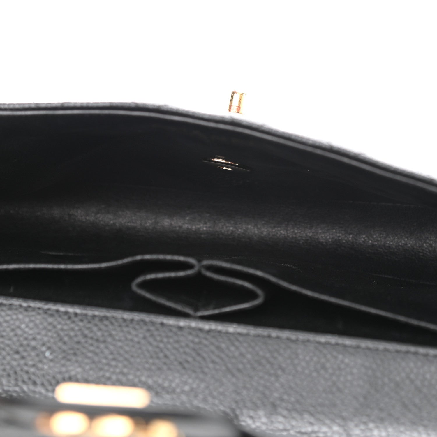 Chanel Caviar Quilted East West Flap Black 5 of 15