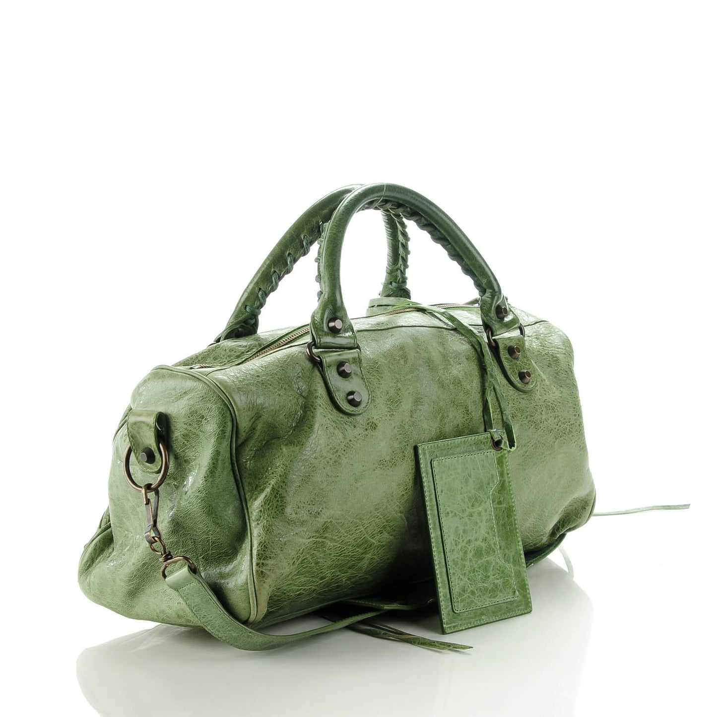 Agneau Classic Hardware Twiggy Vert Thyme