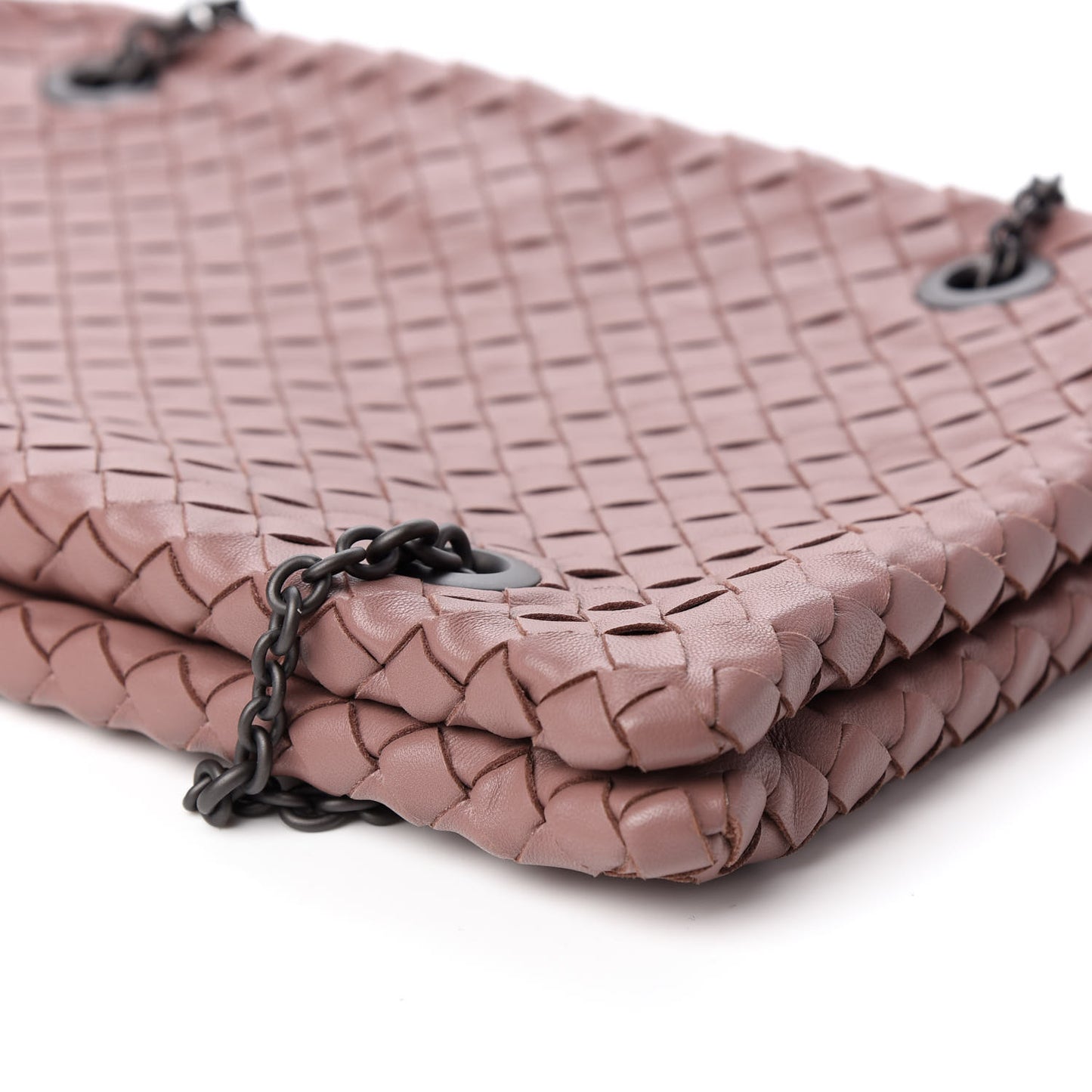 Nappa Intrecciato Duo Dusty Rose