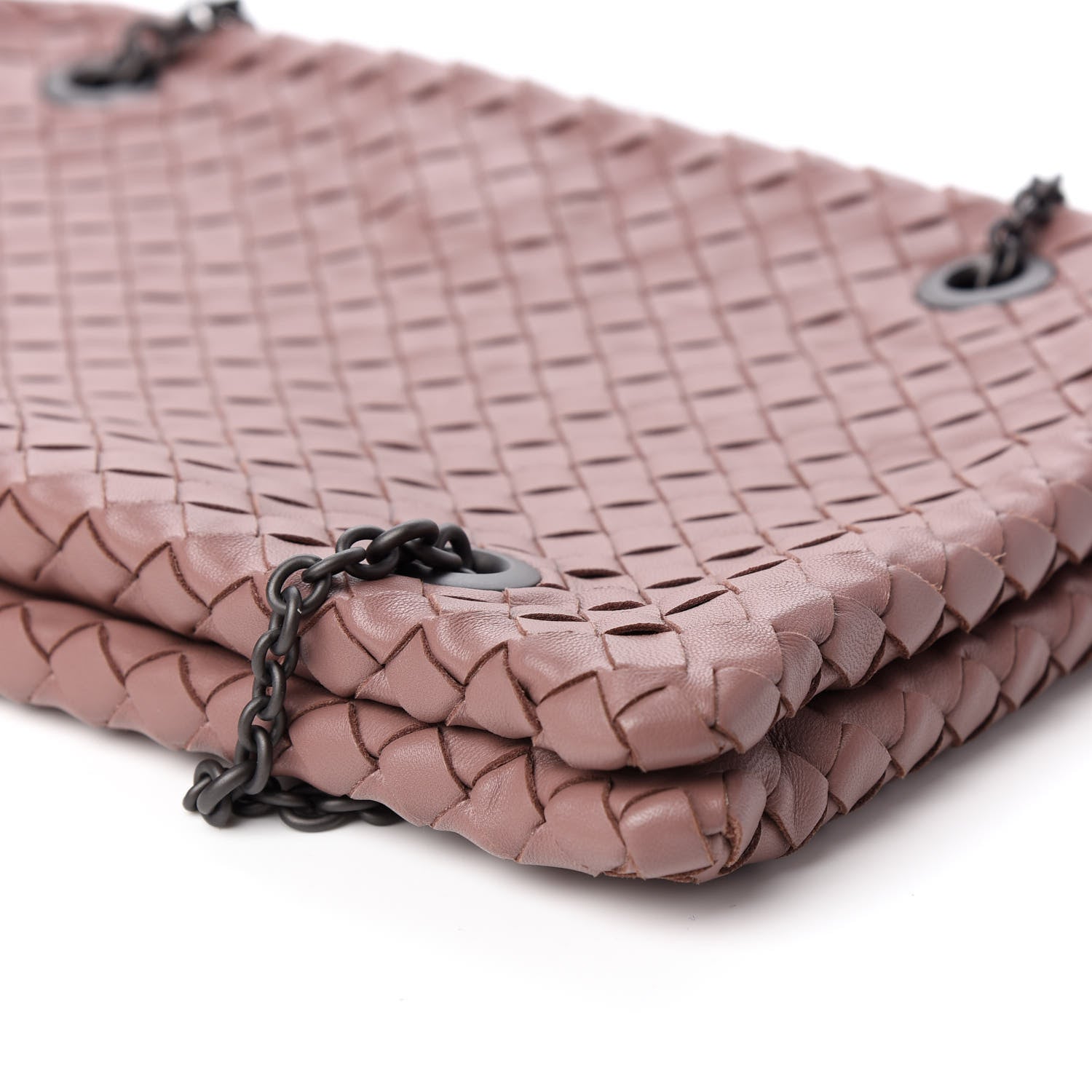 Bottega Veneta Nappa Intrecciato Duo Dusty Rose 8 of 8