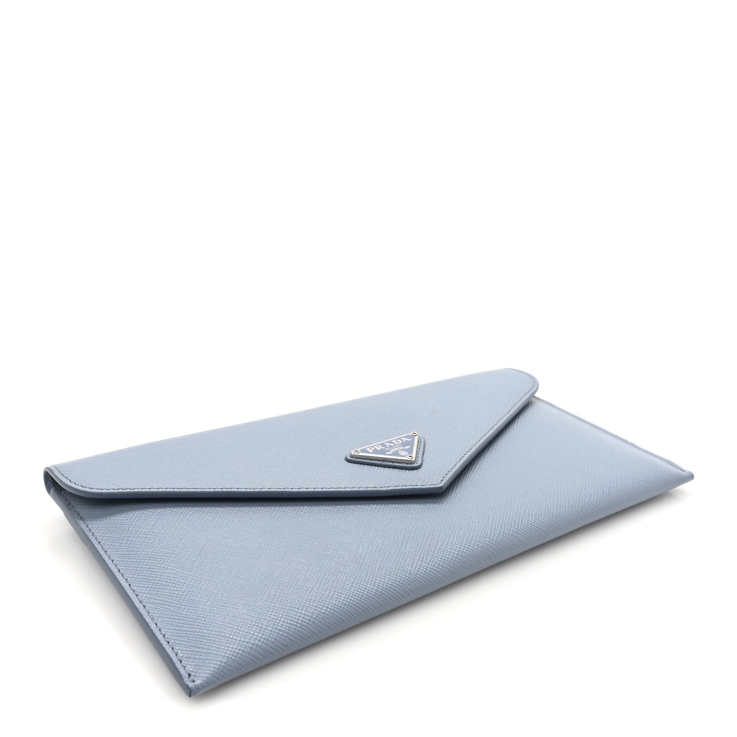 Prada Saffiano Ramage Letter Envelope Wallet Astrale 5 of 11