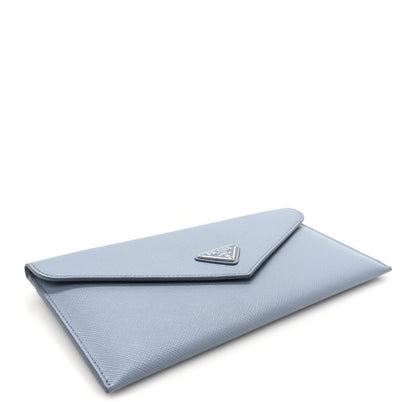 Prada Saffiano Ramage Letter Envelope Wallet Astrale 5 of 11