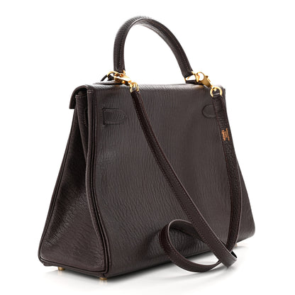Hermes Chevre De Coromandel Kelly Retourne 32 Cocoan 3 of 10