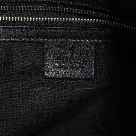 Gucci Guccissima GG Twins Large Hobo Black 7 of 16