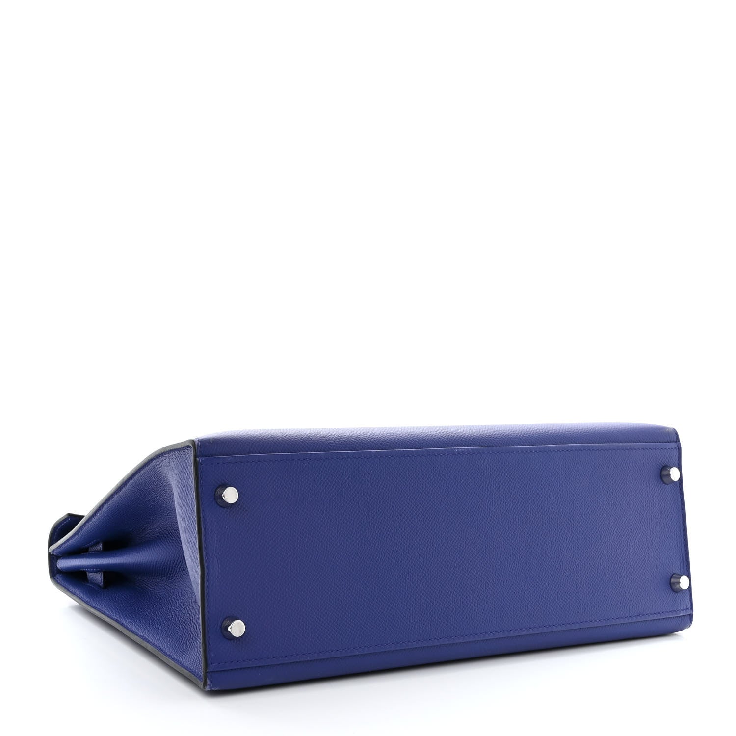 Hermes Epsom Kelly Sellier 32 Bleu Electrique 4 of 11