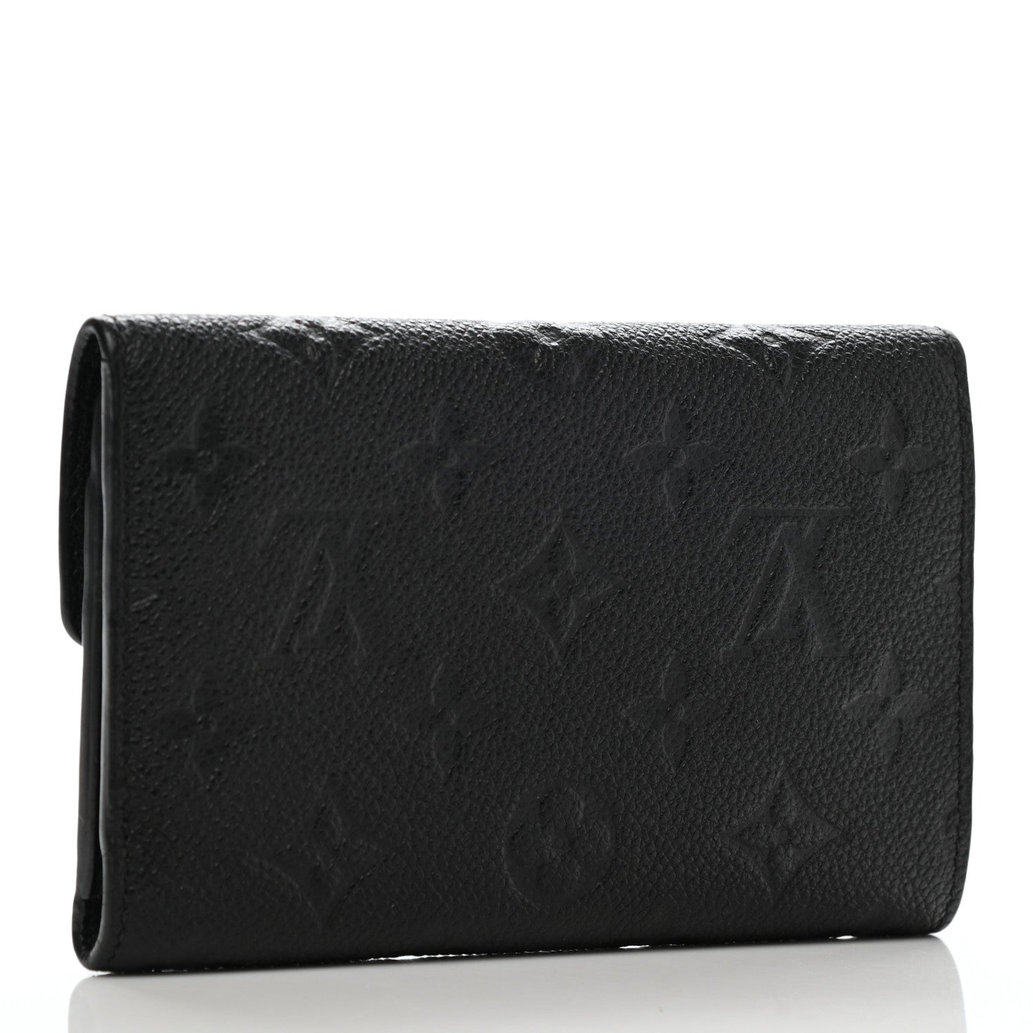 Louis Vuitton Empreinte Compact Curieuse Wallet Black 3 of 7