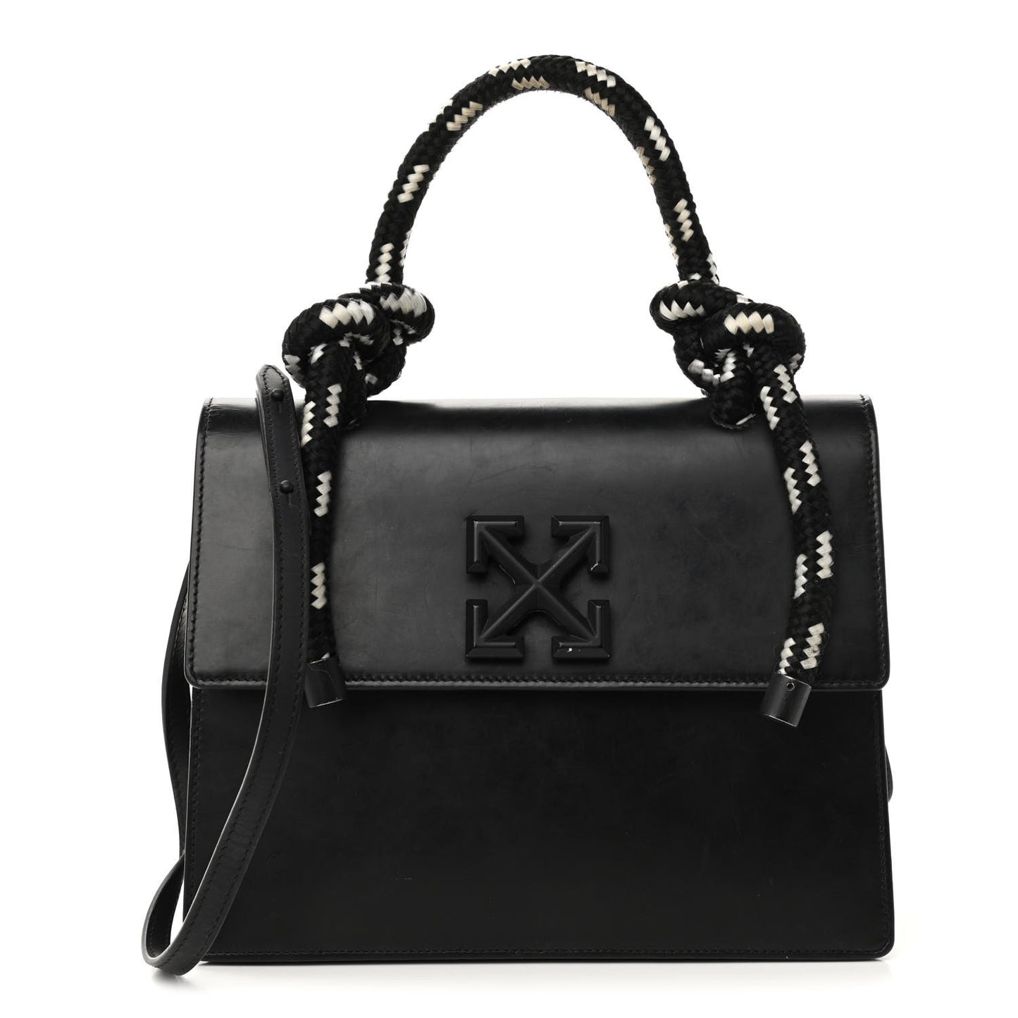 Calfskin 2.8 Jitney Gummy Bag Black