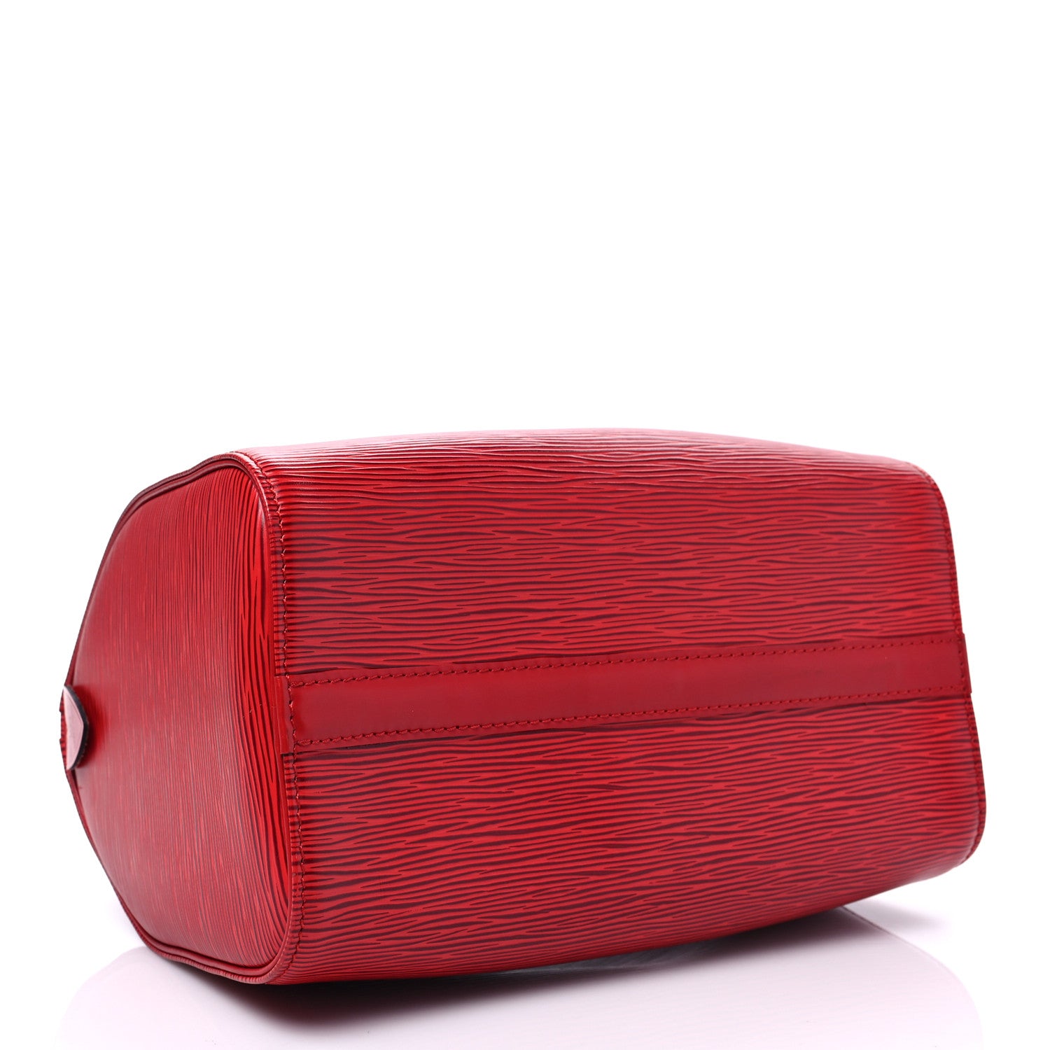 Louis Vuitton Epi Speedy 25 Castillan Red 4 of 8