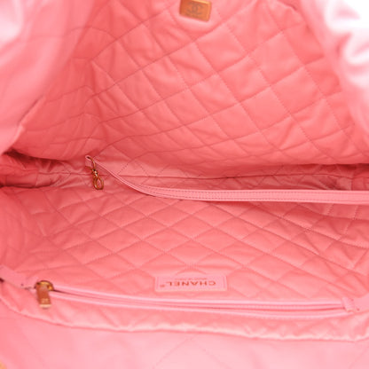 Chanel Shiny Calfskin Quilted Chanel 22 Pink 6 of 11