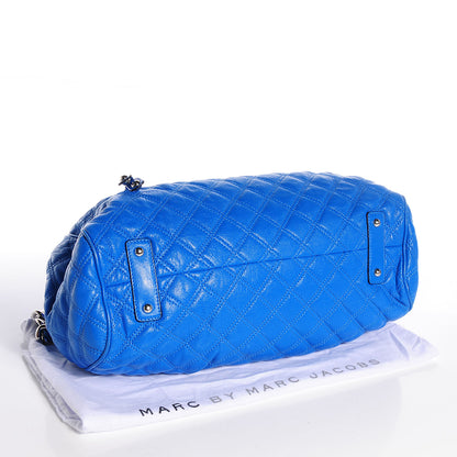 Marc Jacobs Quilted Leather Stam Blue 4 of 10
