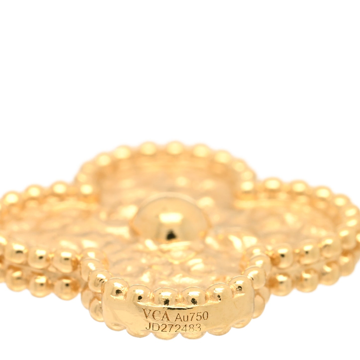 18K Yellow Gold 5 Motifs Vintage Alhambra Bracelet