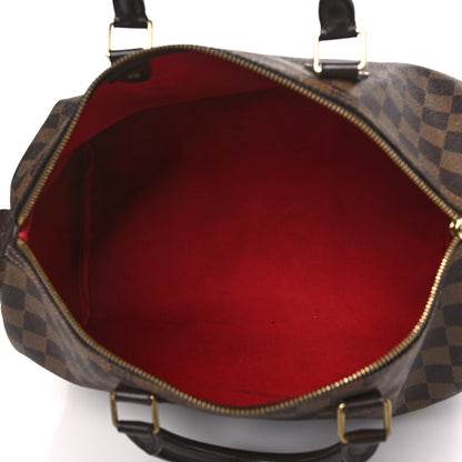 Louis Vuitton Damier Ebene Speedy 35 5 of 11