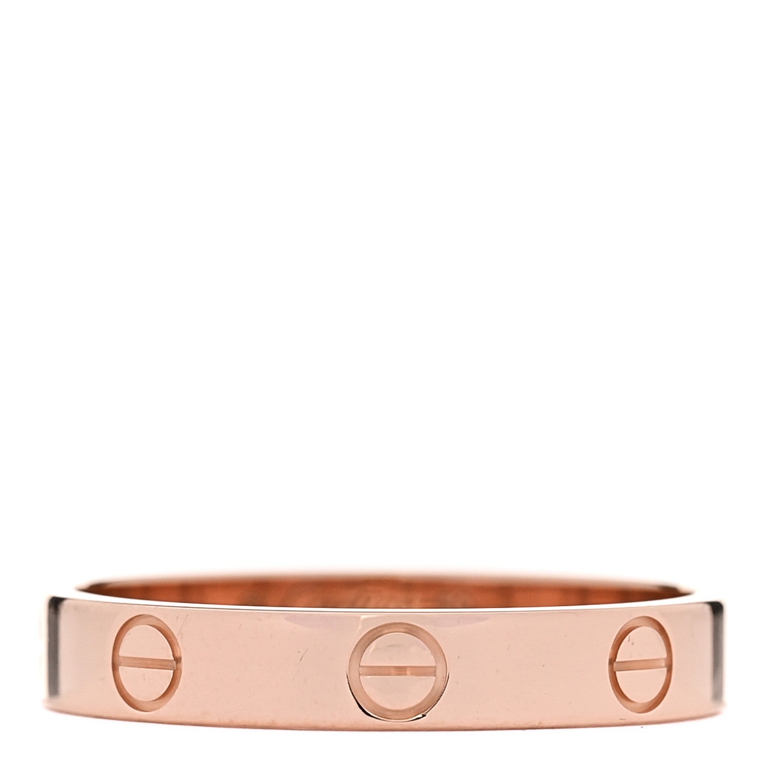 Cartier 18K Pink Gold 3.5mm LOVE Wedding Band Ring 59 8.75 1 of 3