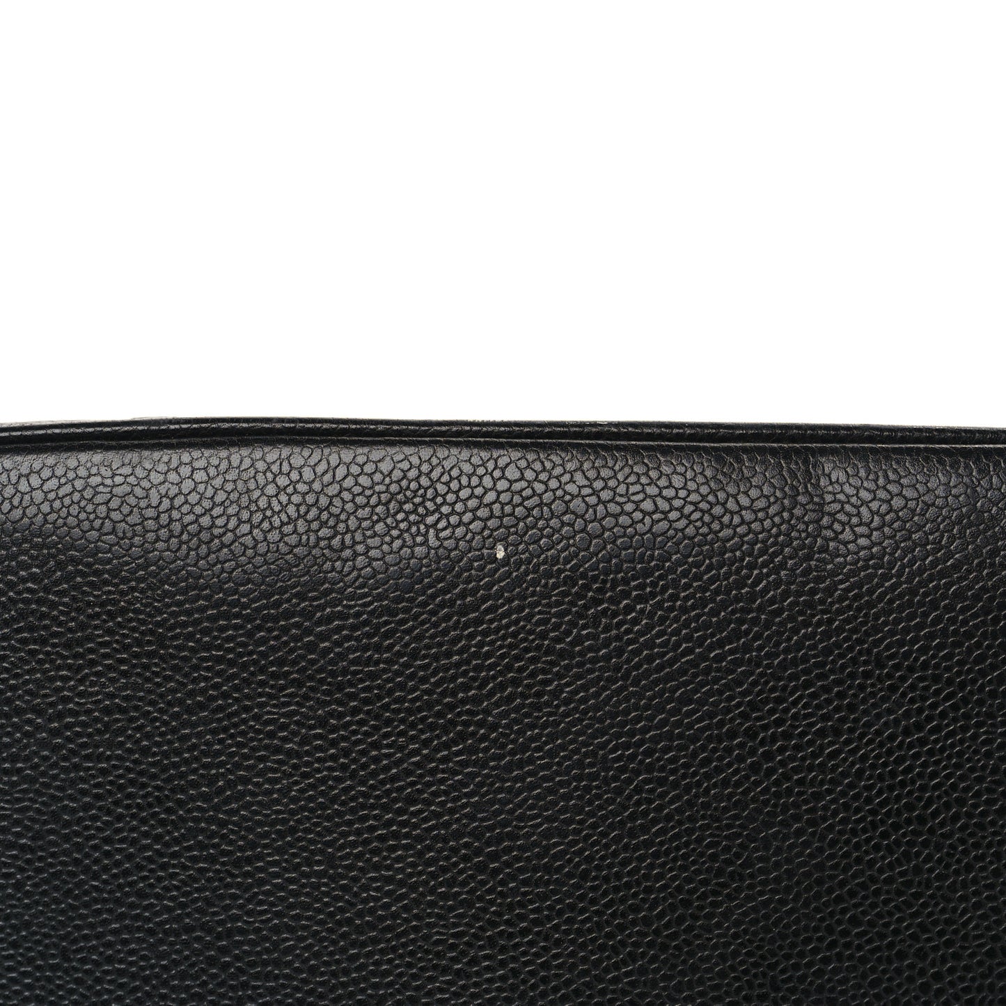 Caviar Quilted Medallion Tote Black