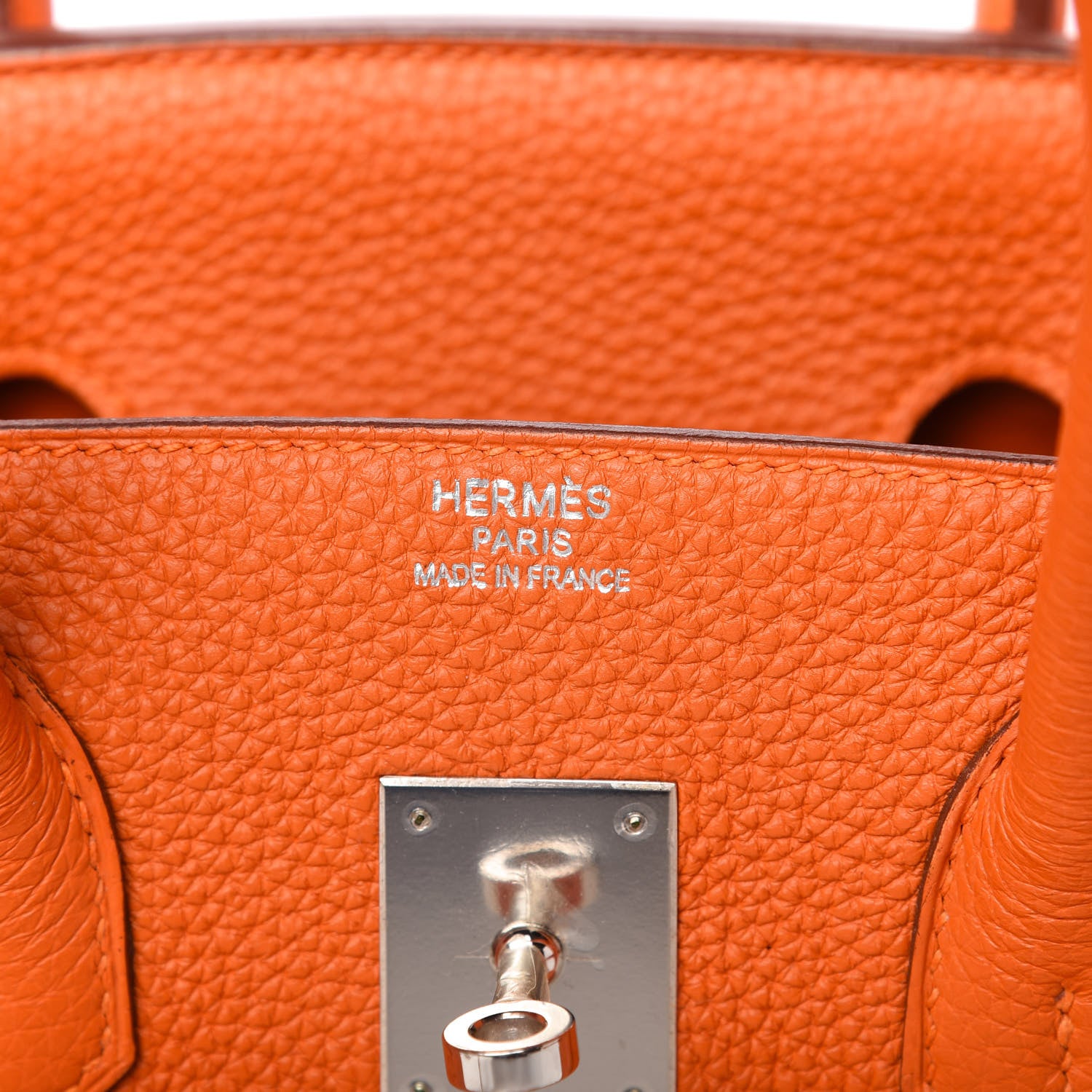 Hermes Togo Birkin 35 Orange 8 of 10