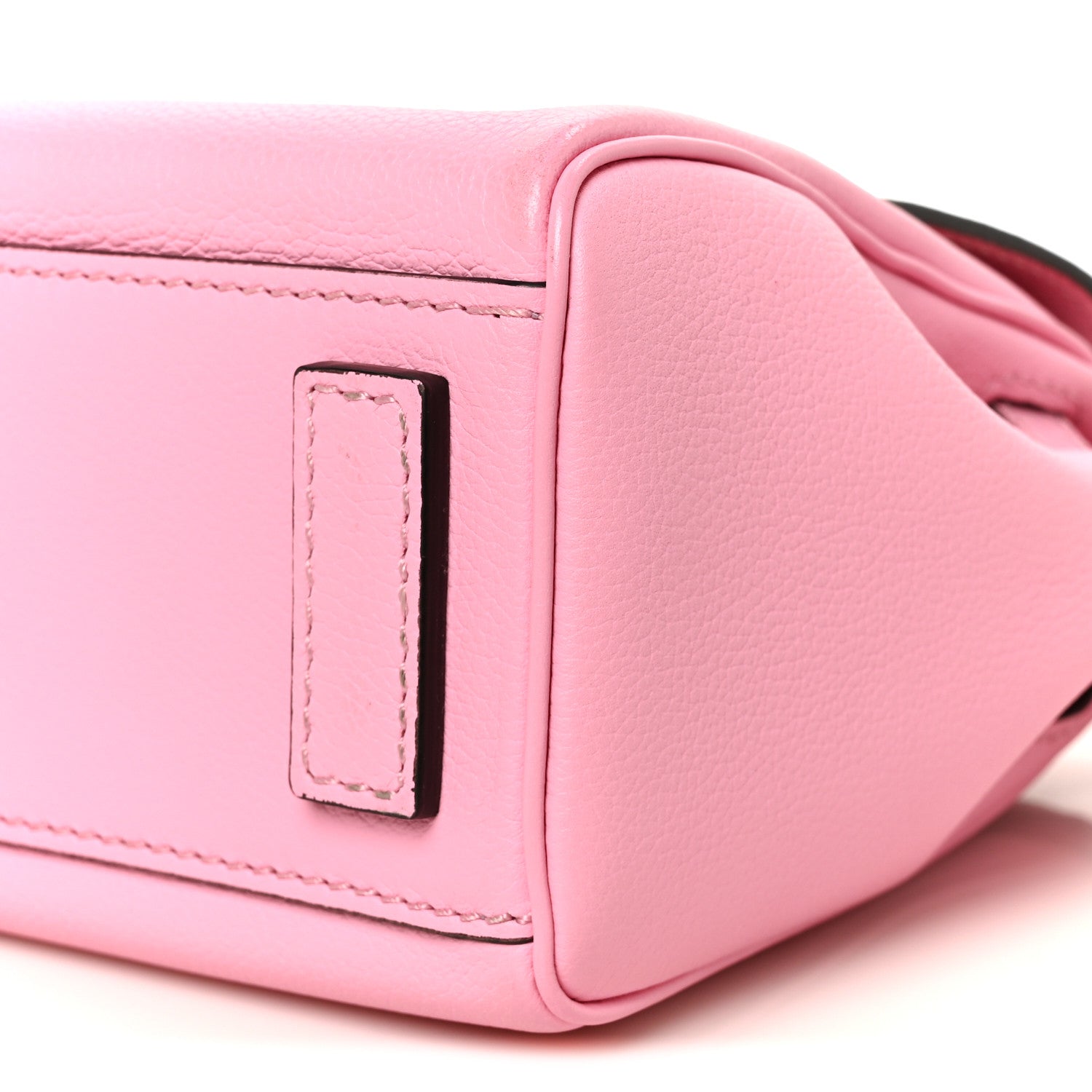 Versace Grained Calfskin Small La Medusa Top Handle Bag Pink 10 of 11