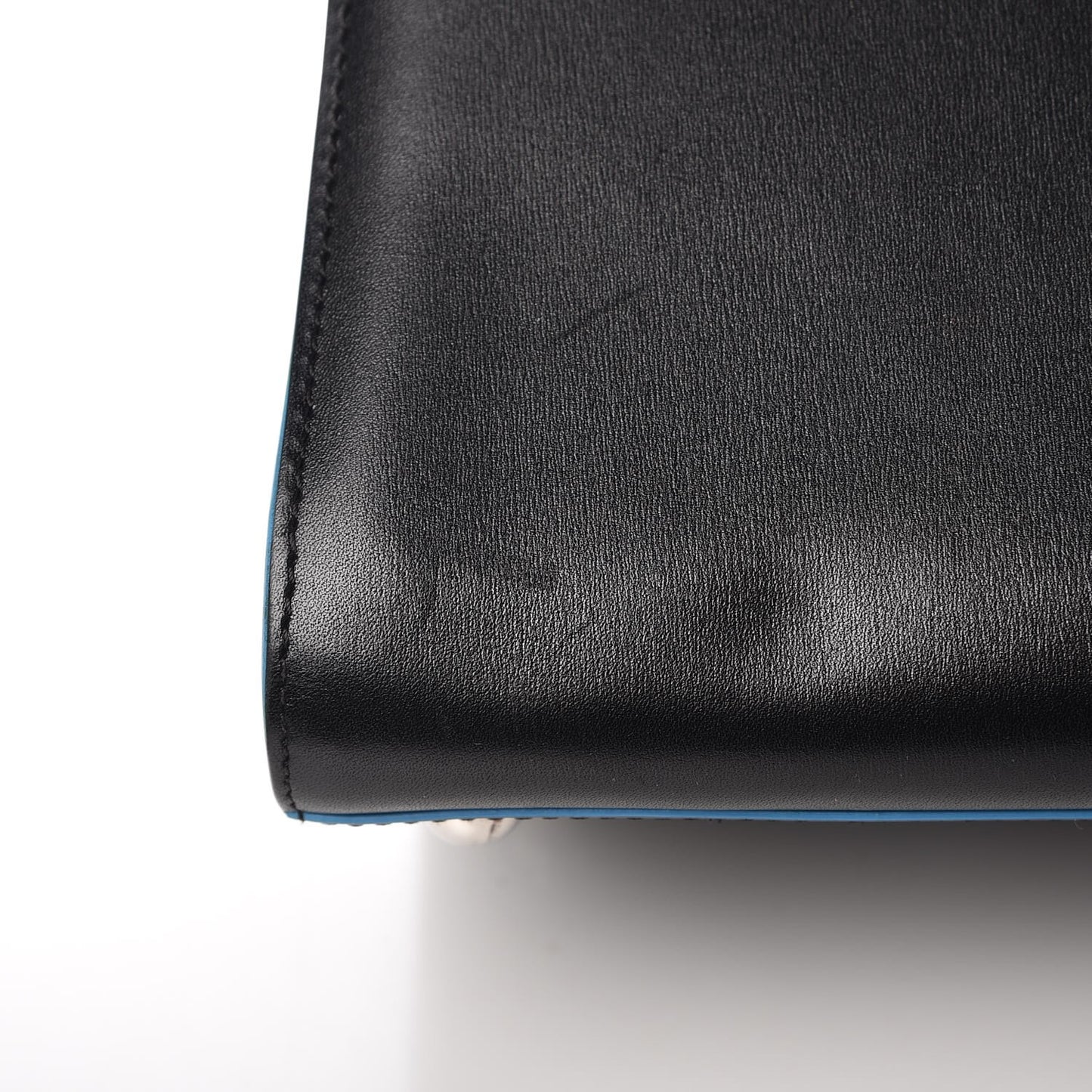 Box Calfskin Ribbons Dans Les Nuages MM Brillant Satchel Black