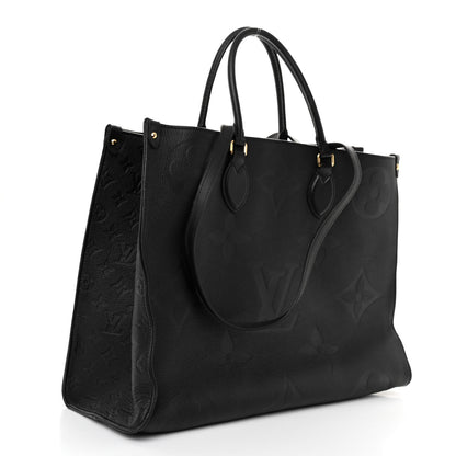 Louis Vuitton Empreinte Monogram Giant Onthego GM Black 3 of 9