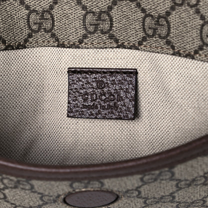 Gucci GG Supreme Monogram Neo Vintage Web Belt Bag Brown 6 of 12