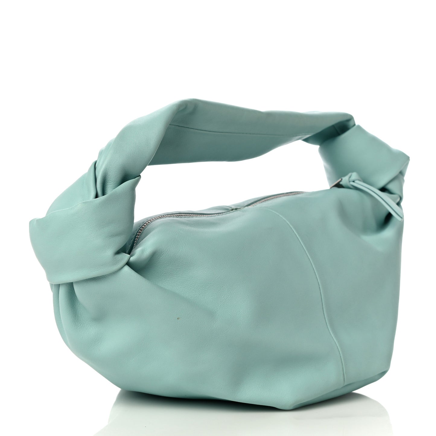 Calfskin Mini Double Knot Bag Spearmint