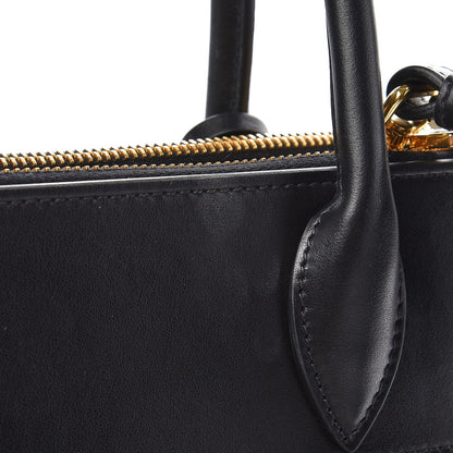 Prada Saffiano City Calfskin Paradigme Bag Black 8 of 9