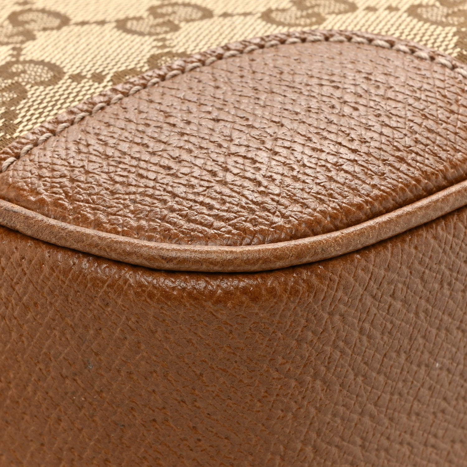 Gucci Monogram Mini Bree Messenger Bag Beige Tabacco 15 of 18