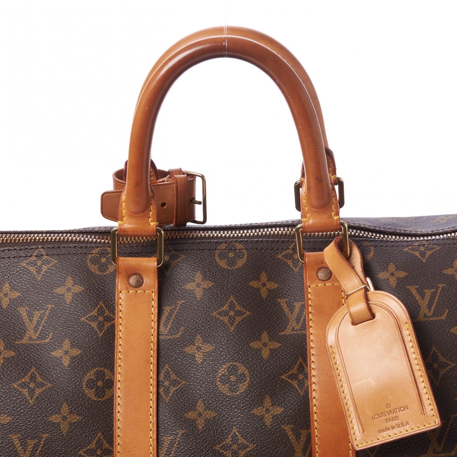Louis Vuitton Monogram Keepall 45 8 of 10