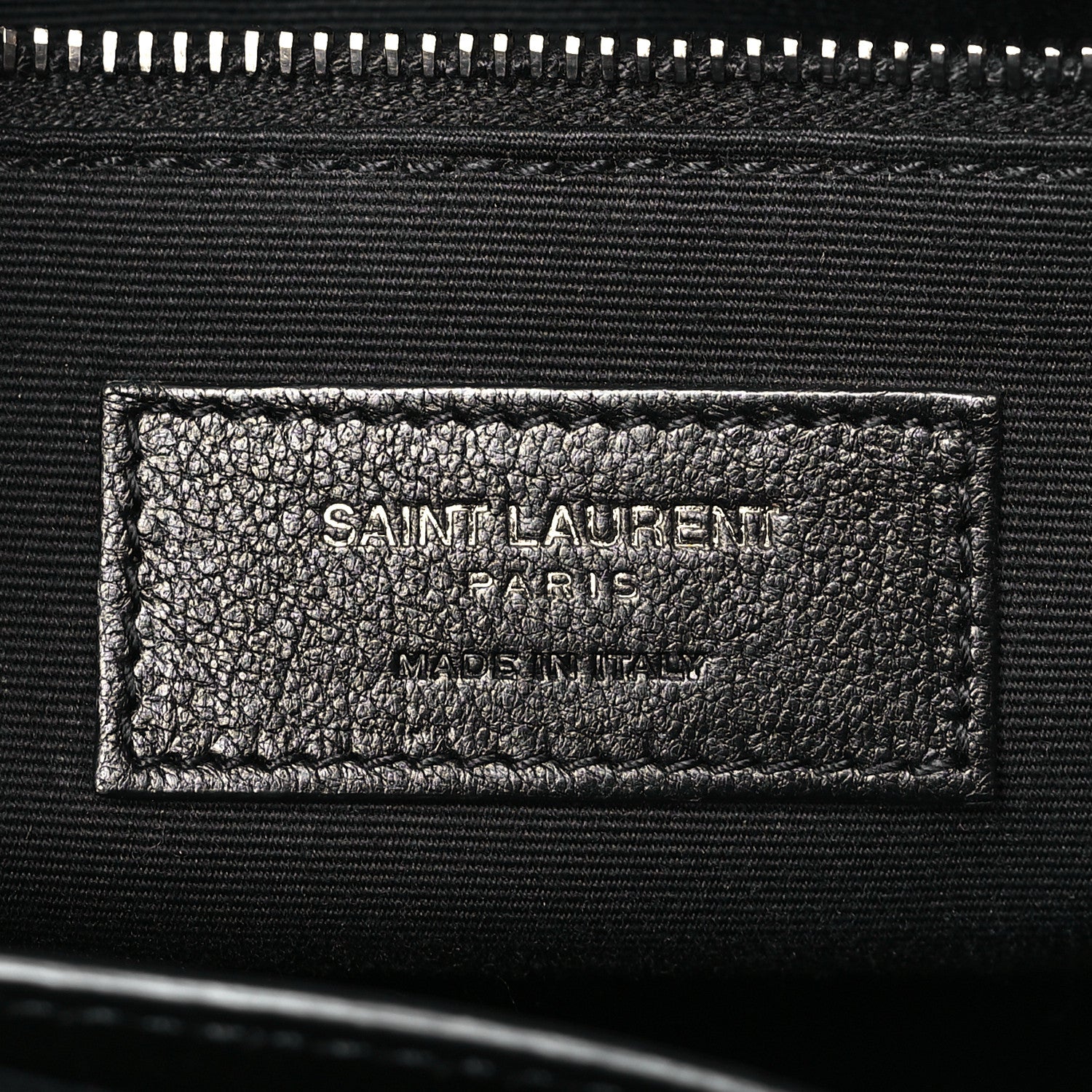 Saint Laurent Crinkled Calfskin Matelasse Monogram Medium Niki Chain Satchel Pebble 6 of 9