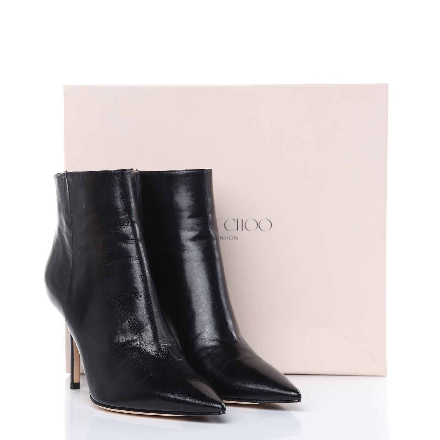 Jimmy Choo Kid Amore Ankle Boots 39 Black 10 of 10