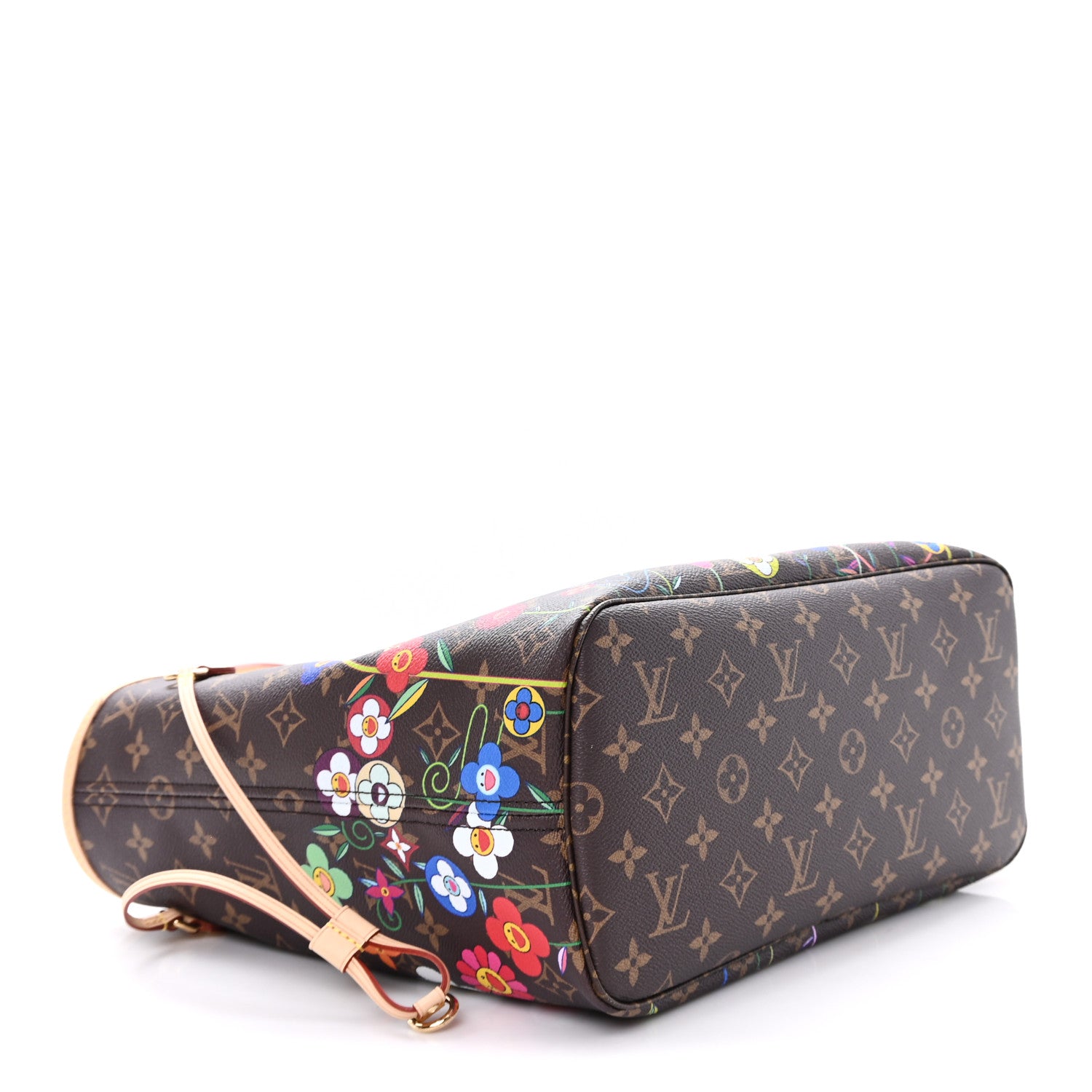 Louis Vuitton LV X TM Monogram Flowers Neverfull MM 5 of 11