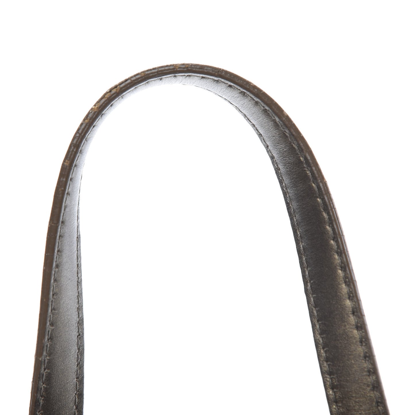 Coated Canvas Cannage Small Panarea Tote Bronze