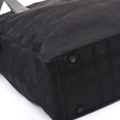 Chanel Nylon Large Travel Tote Black 5 of 11