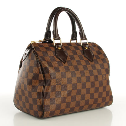 Louis Vuitton Damier Ebene Speedy 25 3 of 8