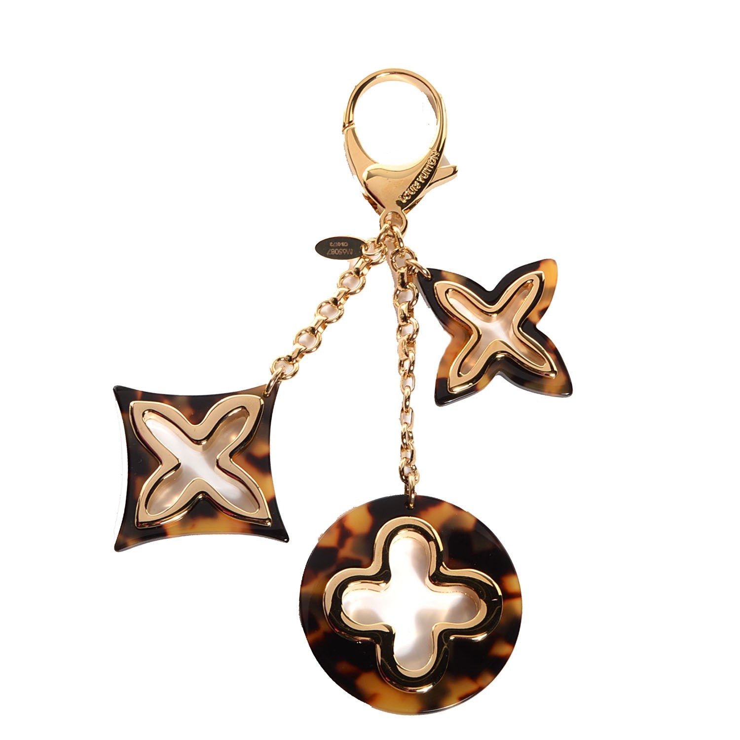 Louis Vuitton Insolence Bag Charm Ecaille 1 of 7