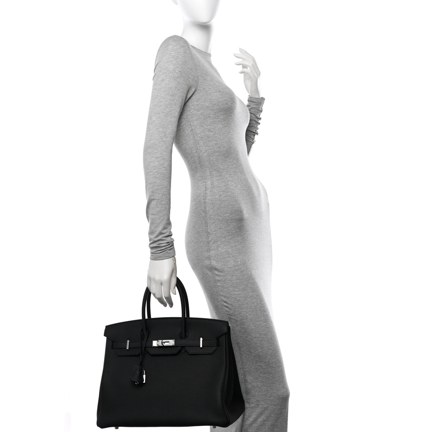 Hermes Togo Birkin 35 Black 2 of 10