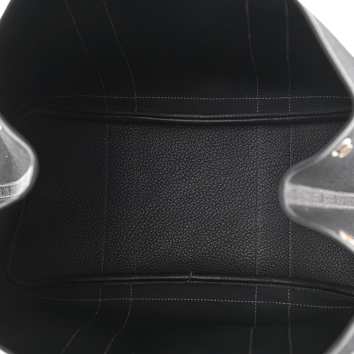 Hermes Toile Negonda Garden Party Tote 36 MM Black 5 of 9