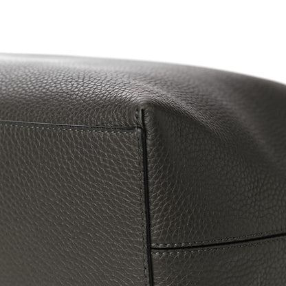 Valentino Garavani Grained Calfskin Rockstud Shoulder Tote Graphite 11 of 14