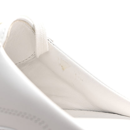 Hermes Calfskin Keep Mule Sneakers 37 White 11 of 12