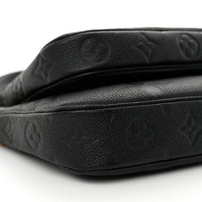 Louis Vuitton Empreinte Monogram Giant Multi Pochette Accessories Black 9 of 10