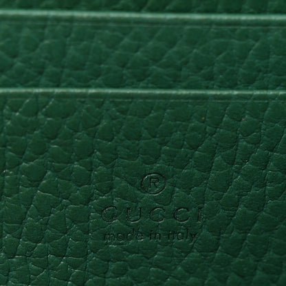 Gucci Calfskin Mini Dionysus Chain Wallet Emerald 6 of 10