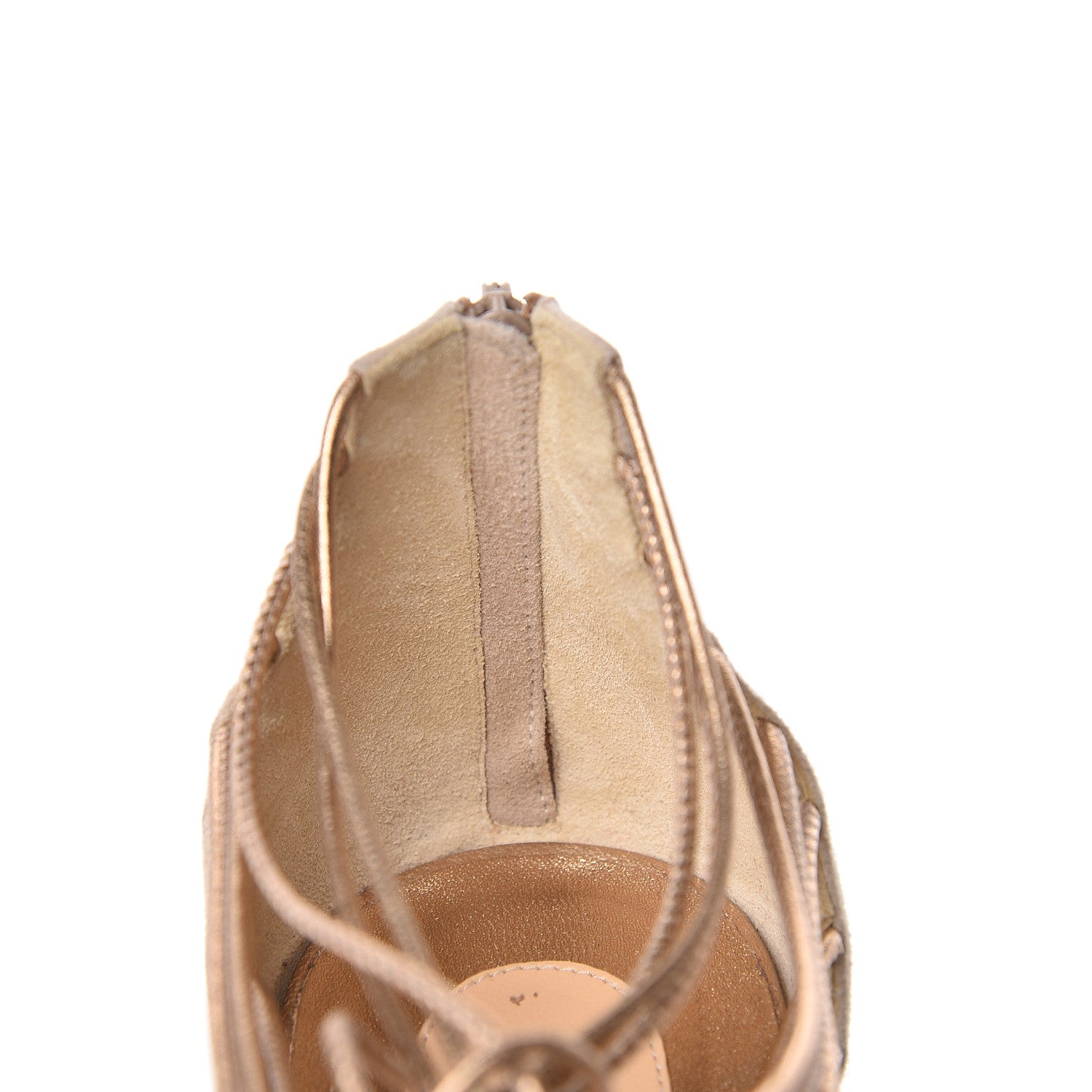 Christian Louboutin Suede Confusalta 150 Sandals 37 Colombe 11 of 17