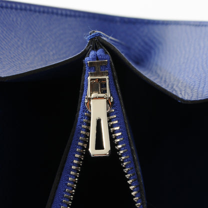 Hermes Epsom Constance Wallet Bleu Electrique 7 of 8