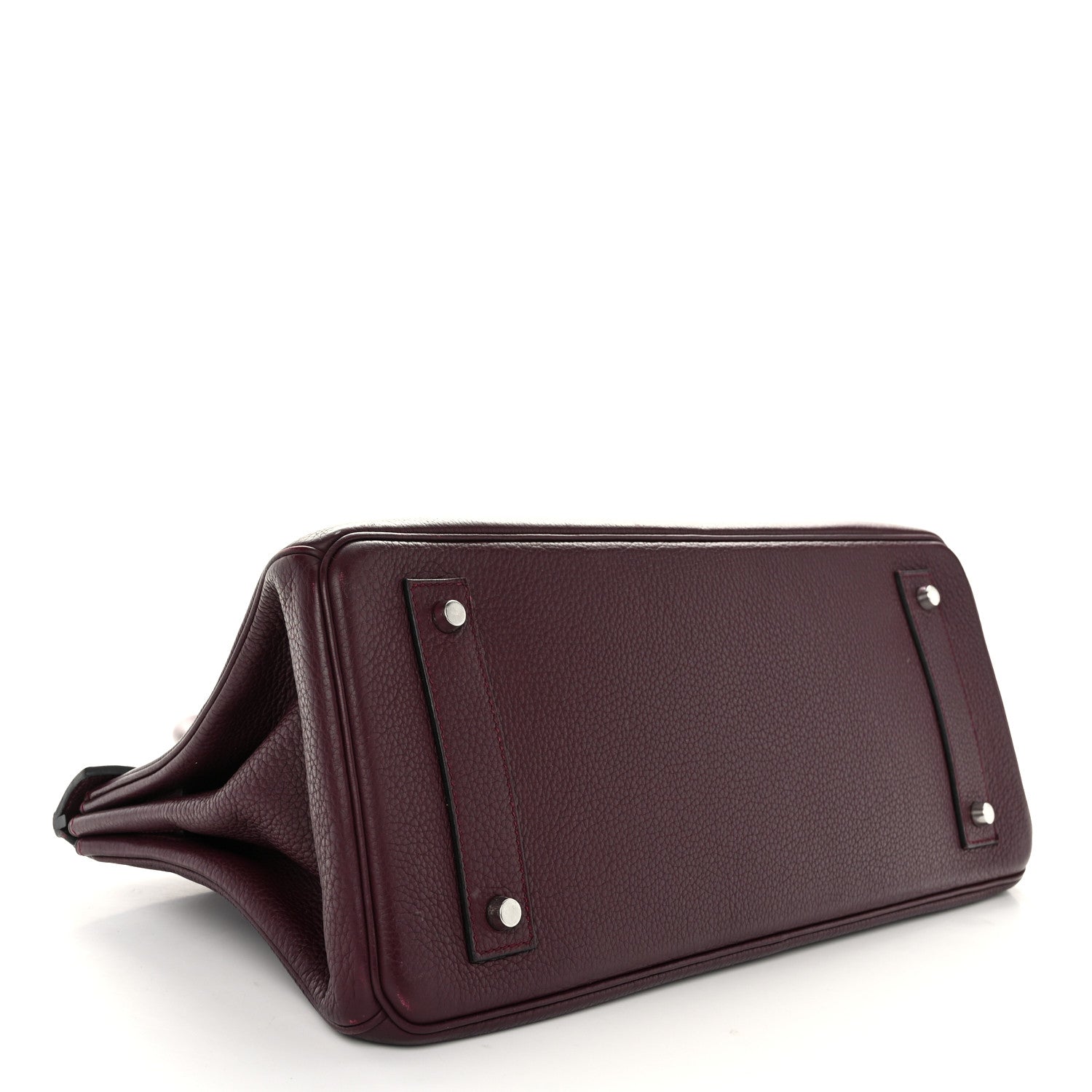 Hermes Taurillon Clemence JPG Birkin II 42 Prune 4 of 14