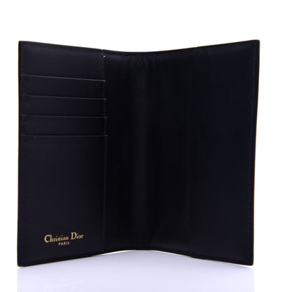 Christian Dior Calfskin Oblique Passport Holder Blue 5 of 9